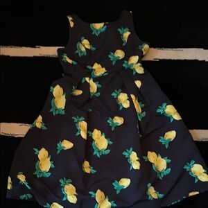 Lemon Print Dress